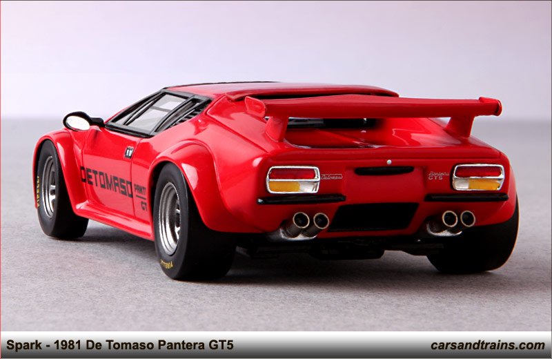 Spark 1981 De Tomaso Pantera GT5 red