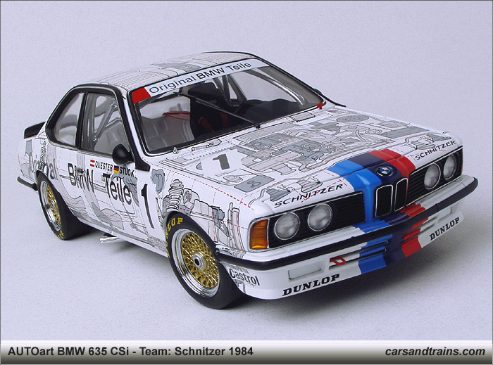 Diecast King Autoart BMW 635 CSi 1 Brno