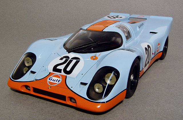 Diecast King AUTOart Porsche 917K 20 Gulf Le Mans movie
