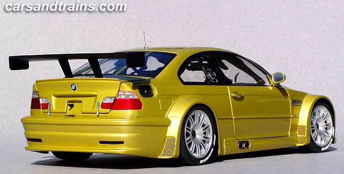 BMW M3 GTR 2001 Phoenix Yellow