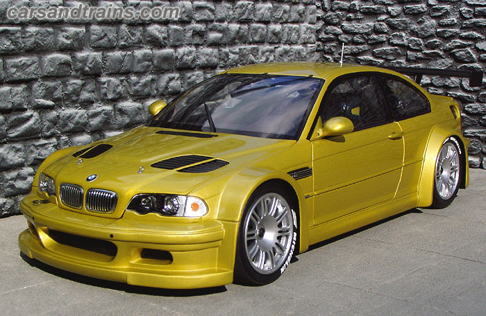 BMW M3 GTR 2001 Phoenix Yellow